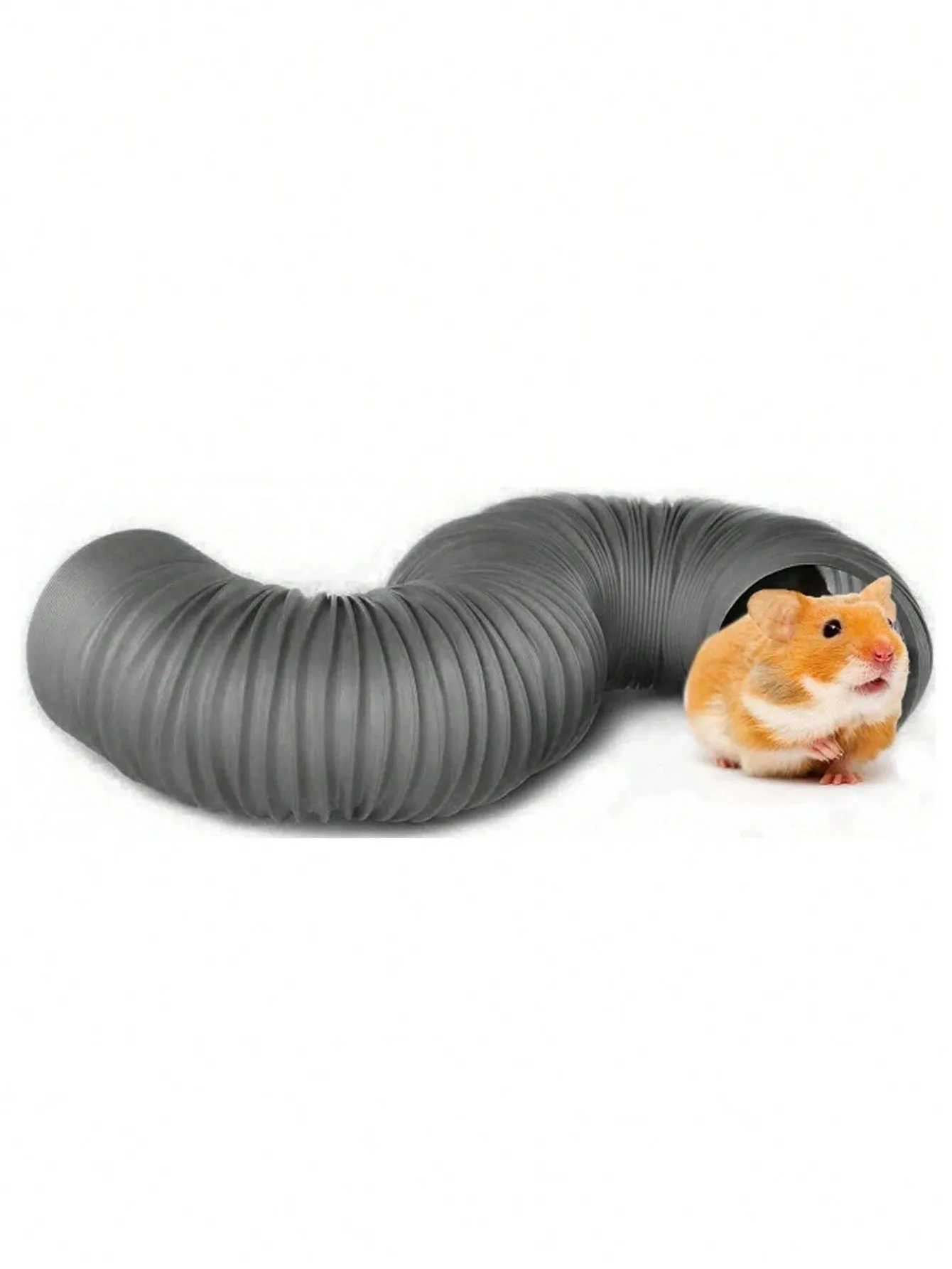 1/2pcs Small Pet Tunnel Stretchy Fun Tube For Ferret Hamster Toy