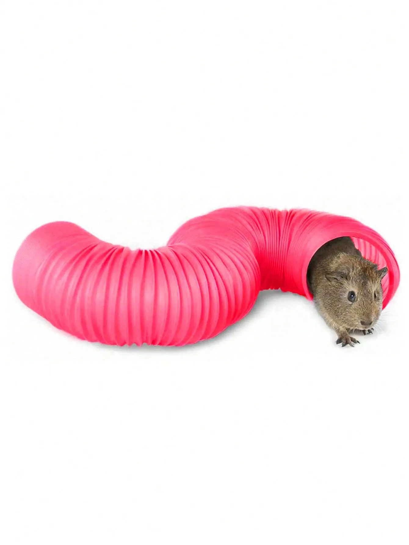 1/2pcs Small Pet Tunnel Stretchy Fun Tube For Ferret Hamster Toy
