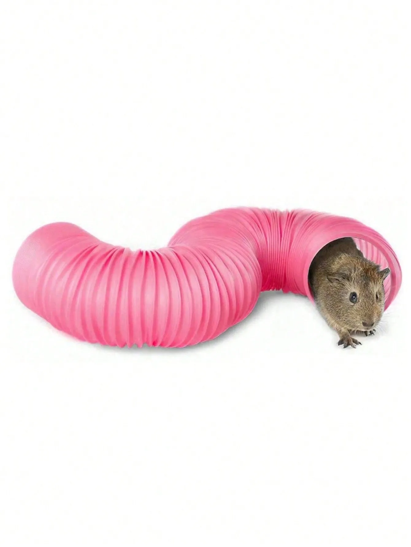 1/2pcs Small Pet Tunnel Stretchy Fun Tube For Ferret Hamster Toy