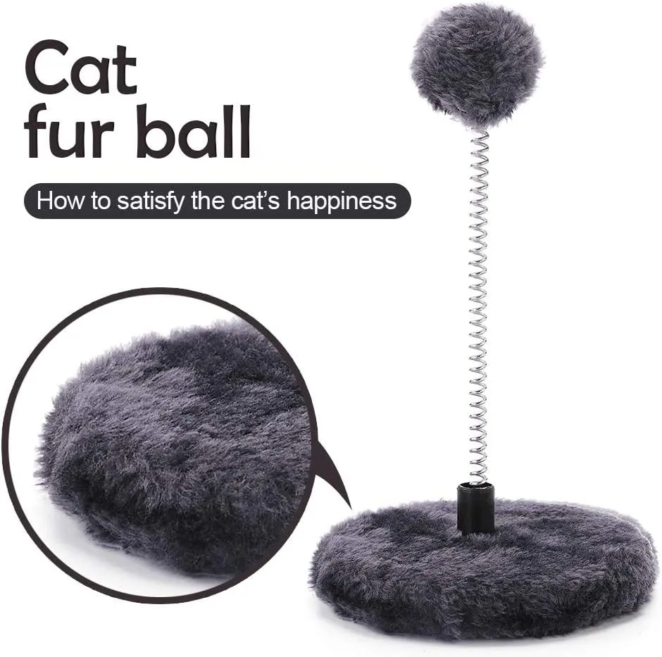 3 Tier Tower Scratching Post Climber with Sisal Toys & Cat Perch Bed