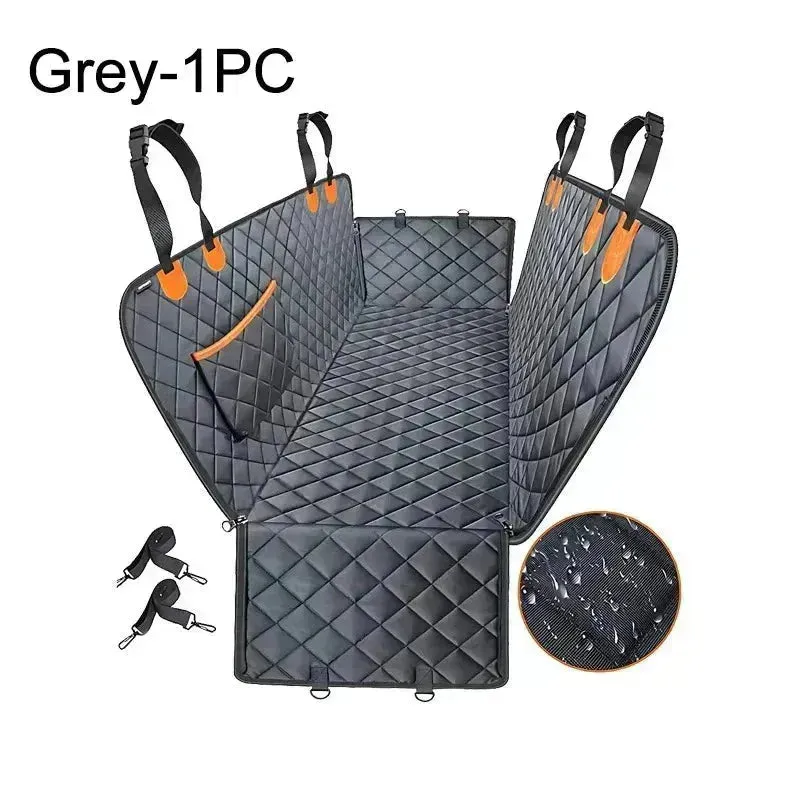 Back Seat Extender for Dogs – Waterproof, Durable Car Seat Cover with Anti-Slip Hammock Design