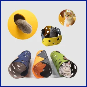 Cat Tunnel: Interactive, Versatile, and Soft for Playful Kittens and Small Pets