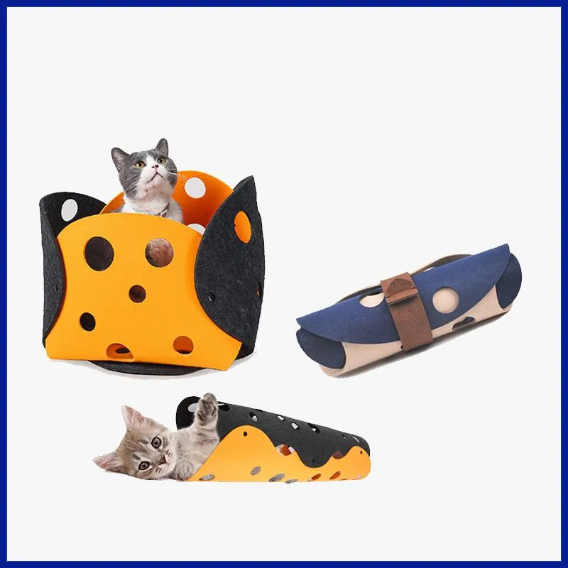 Cat Tunnel: Interactive, Versatile, and Soft for Playful Kittens and Small Pets