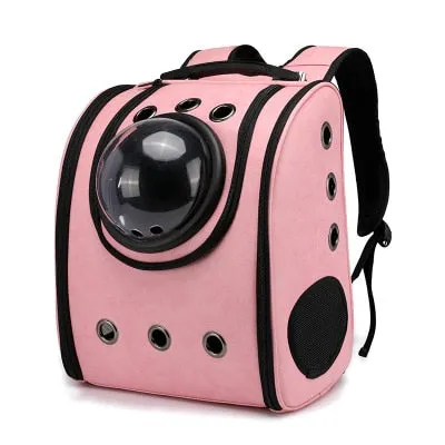 Cat window carrying breathable travel bubble astronaut pet space capsule