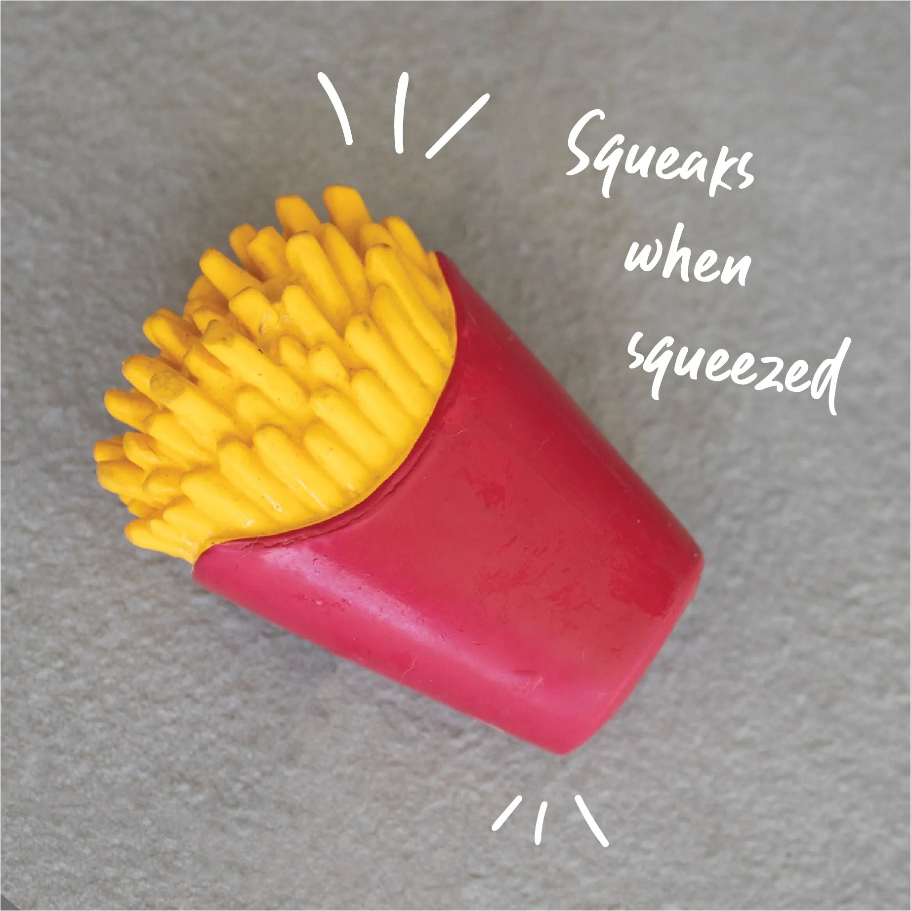 Chompin' Chips Squeaky Dog Toy