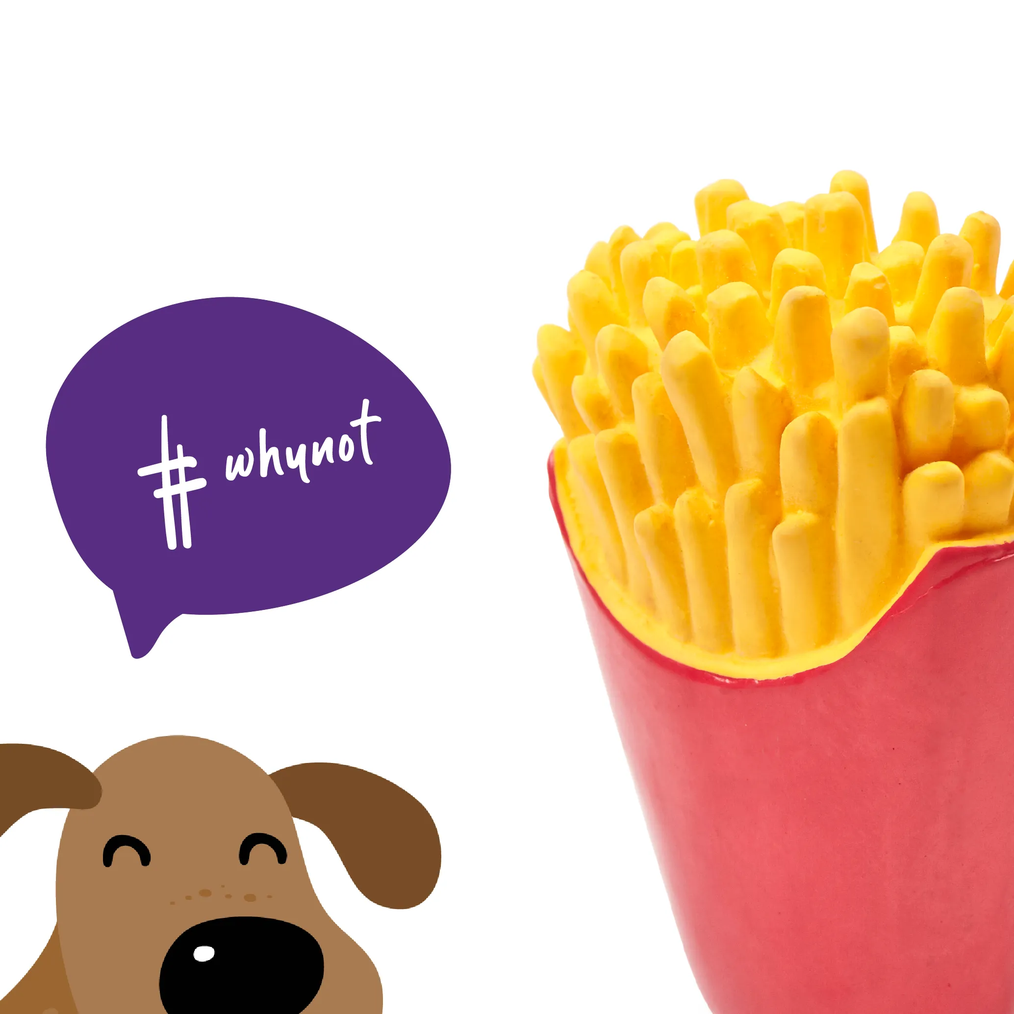 Chompin' Chips Squeaky Dog Toy