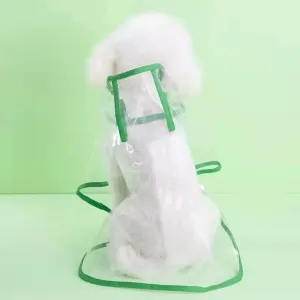 Clear Pup Raincoat