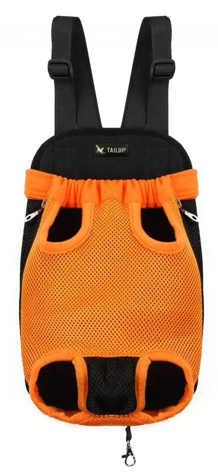 CozyCarrier™ Denim & Plush Pet Backpack