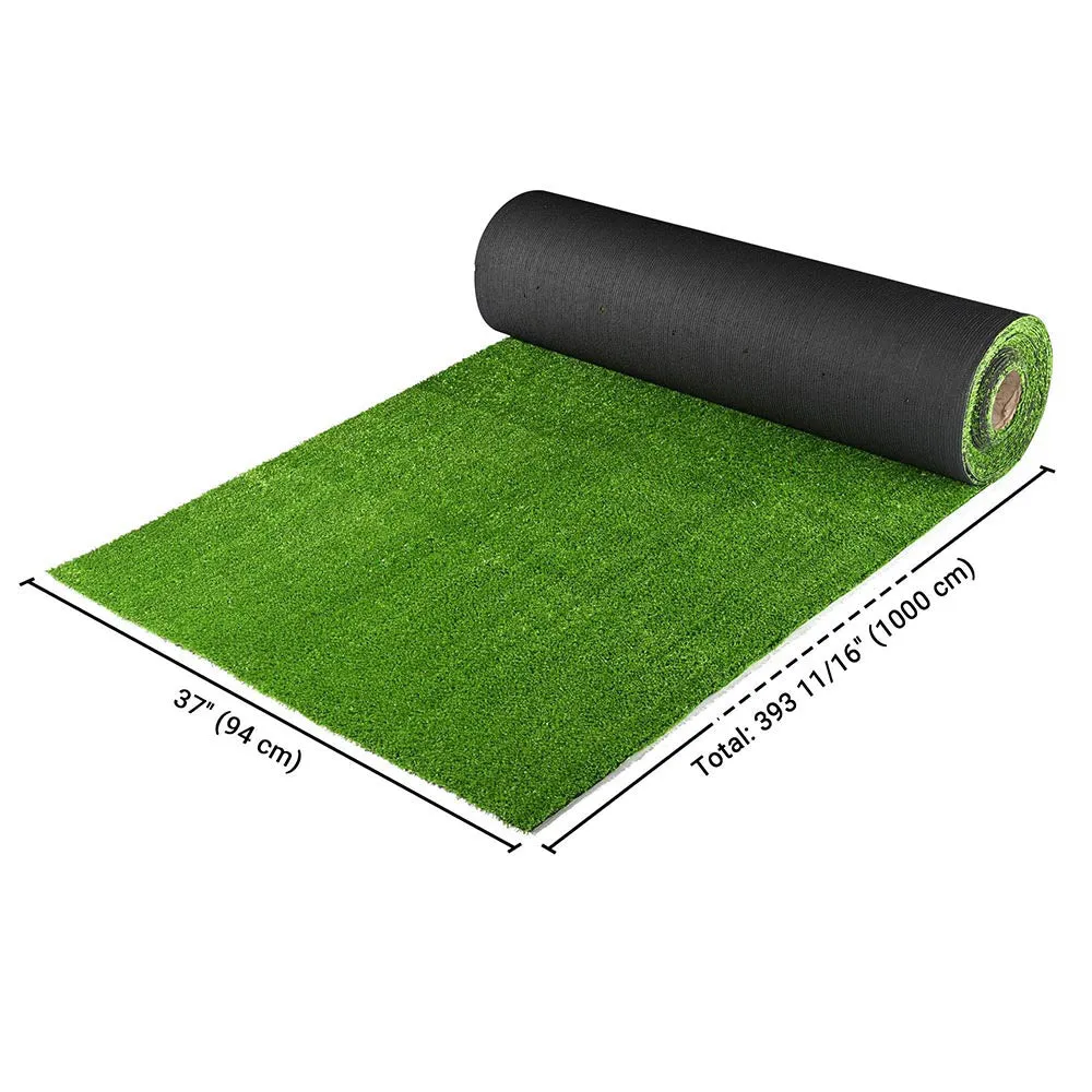 DIY 33x6ft Artificial Lawn Grass Turf Outdoor Dogs (2x)33x3ft, 3/8" Thick