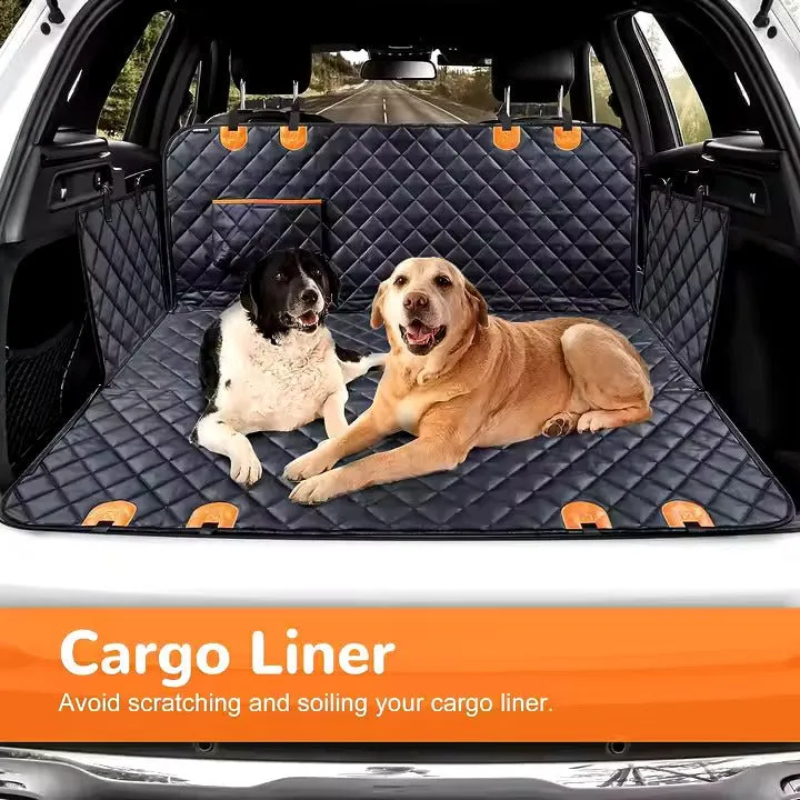 Dog Car Seat Cover for Pets Waterproof Seat Cover 600D Heavy Duty