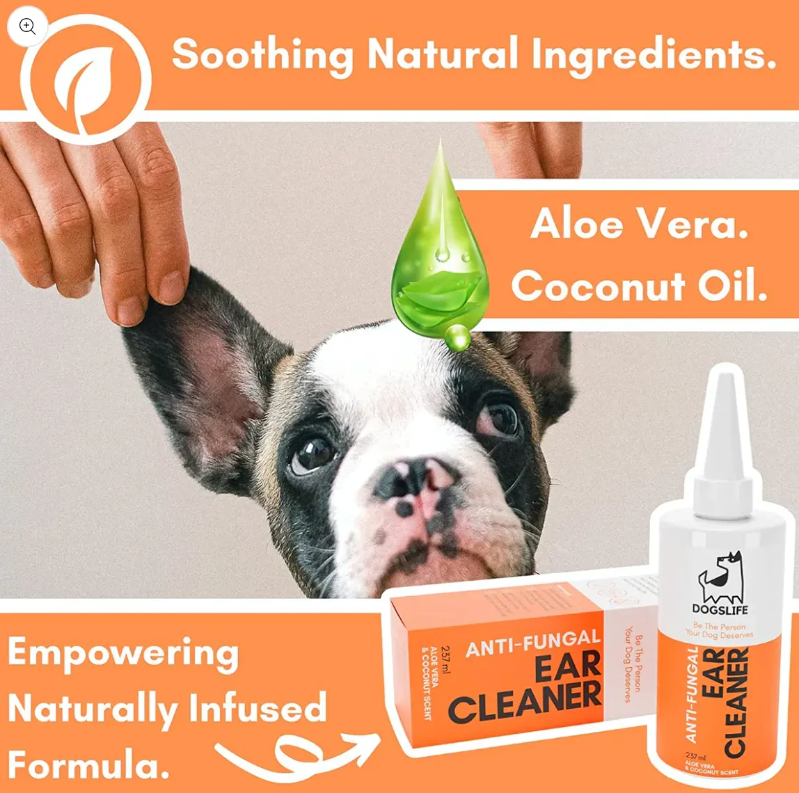Dogslife Anti-Fungal Ear Cleaner
