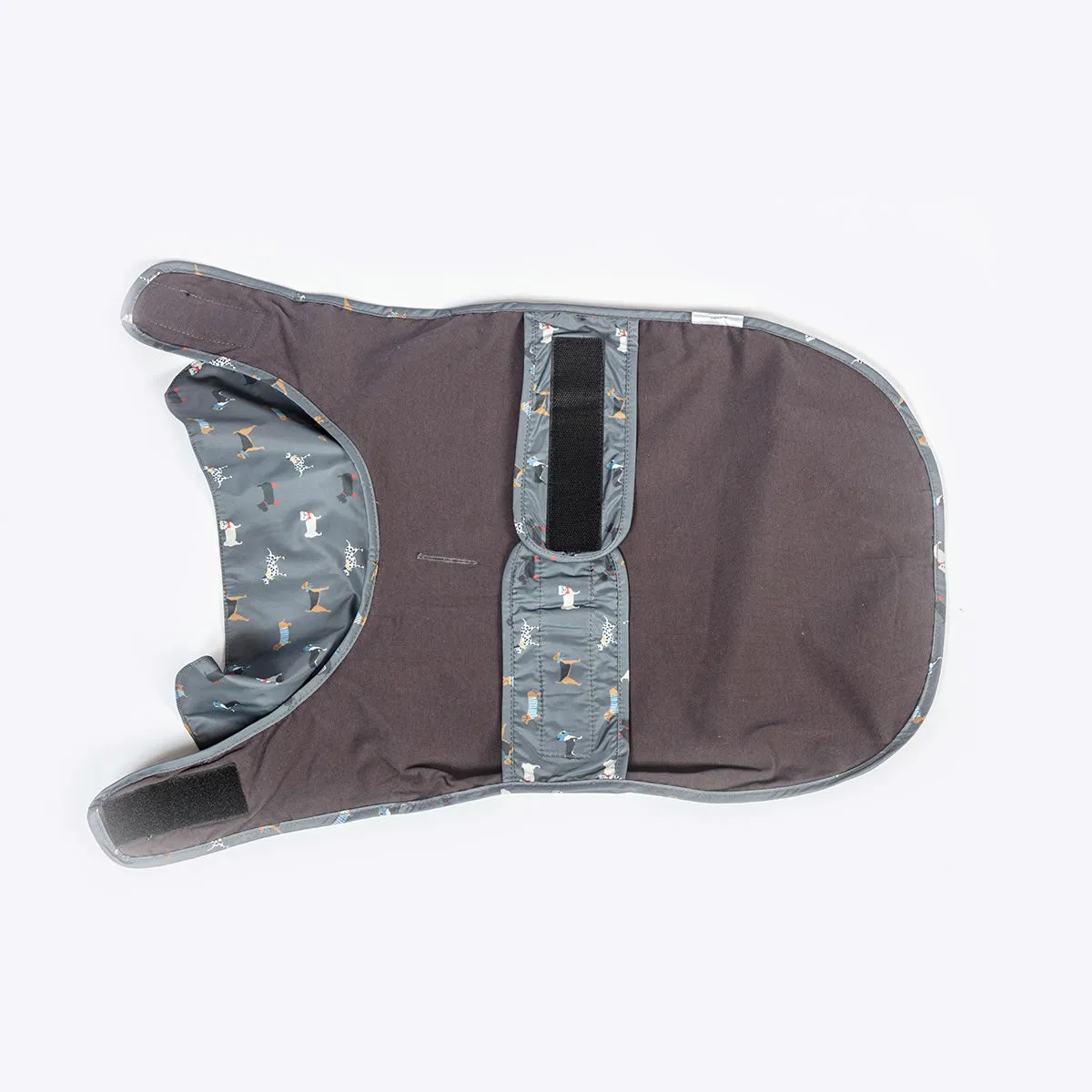 FatFace | Dog Coat | Marching Dogs Raincoat