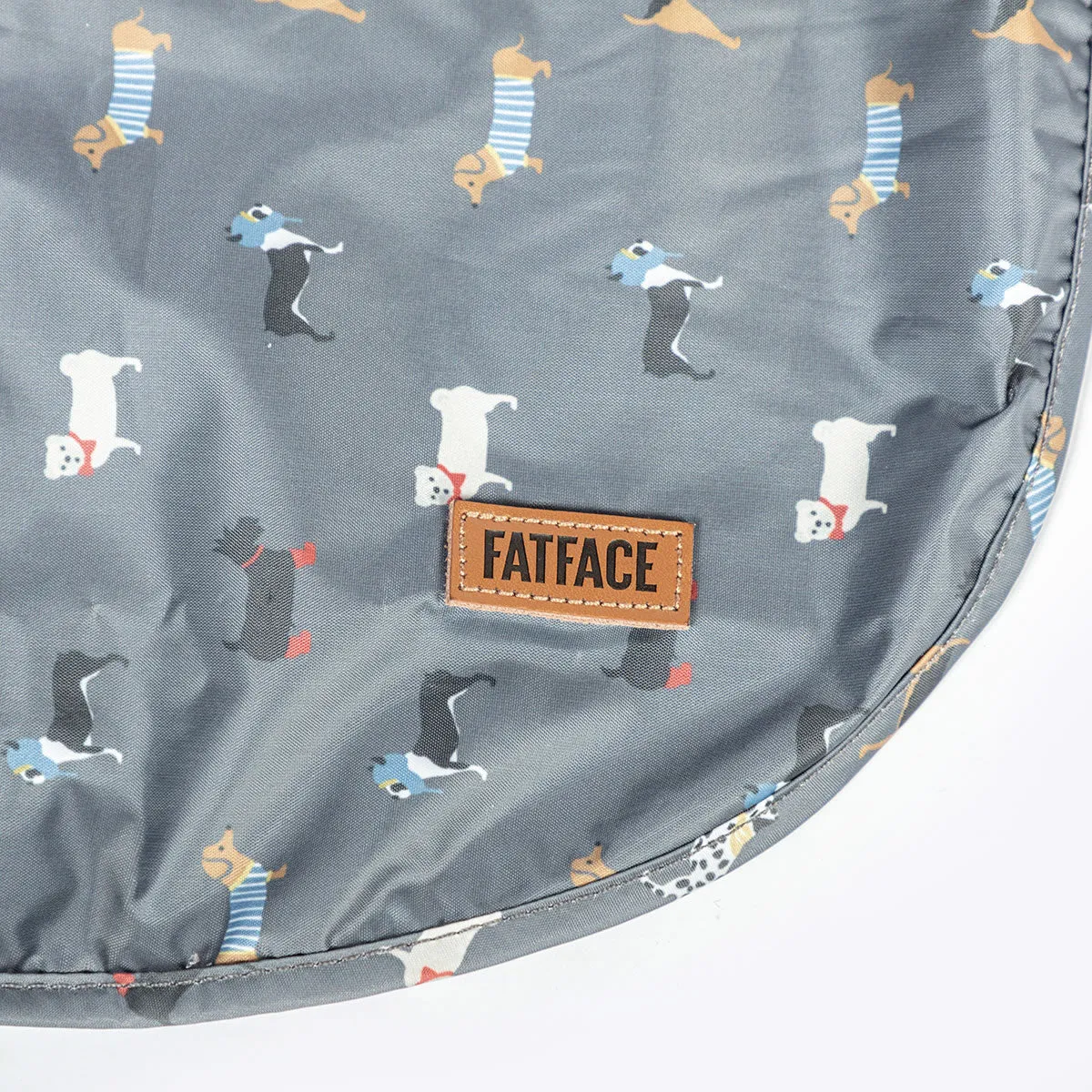FatFace | Dog Coat | Marching Dogs Raincoat