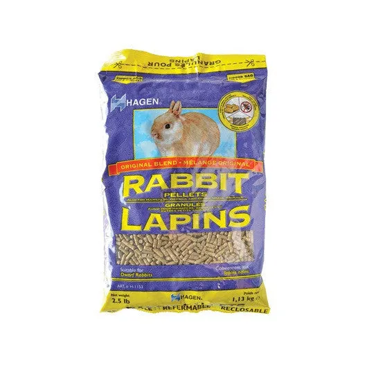 Hagen Rabbit Pellets - available in 2 sizes