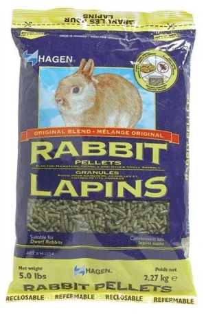 Hagen Rabbit Pellets - available in 2 sizes