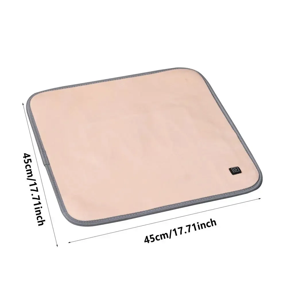 Heating Mat Pet Warm Pad: Adjustable Three-Speed Temperature Control, Ideal Heating Seat Cushion to Keep Dogs and Cats Cozy While Sleeping!