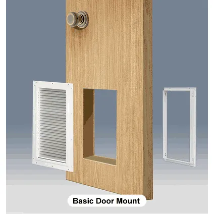 High Tech Armor Flex Pet Door for Doors