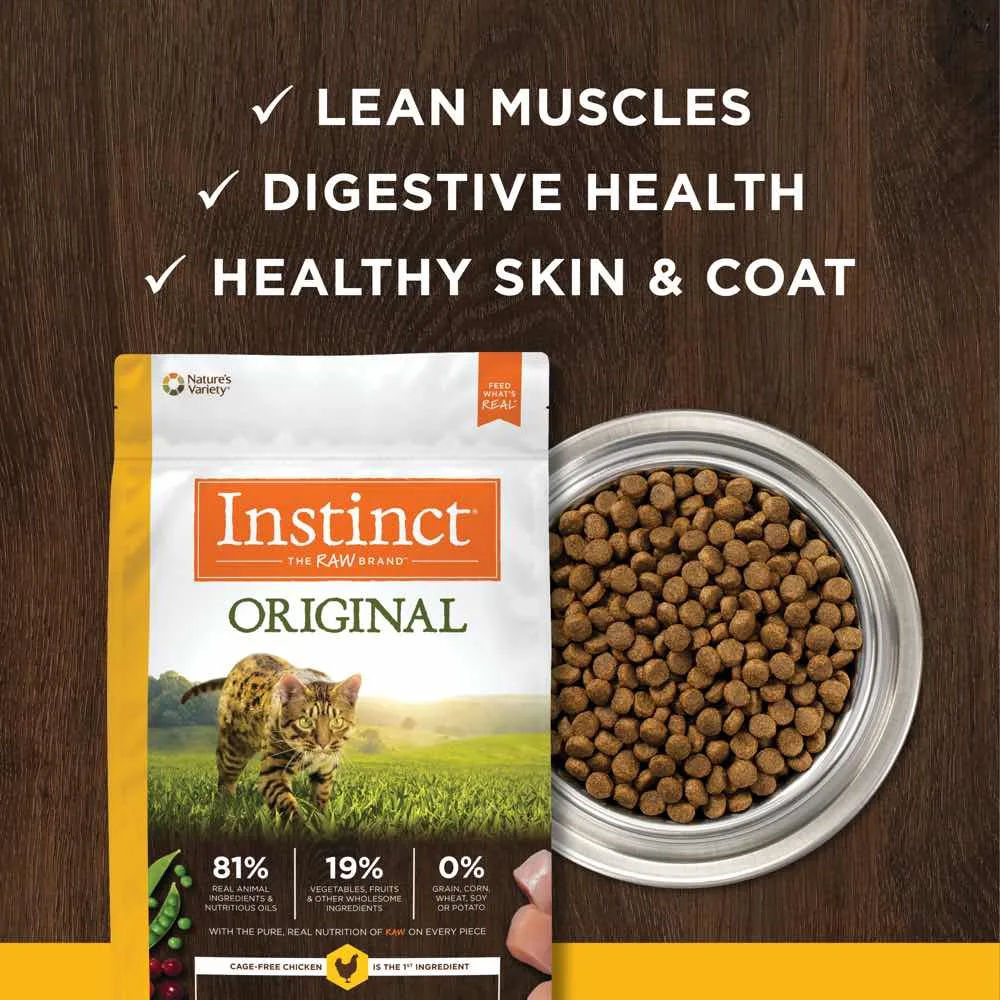 Instinct Original Real Chicken Grain-Free Dry Cat Food