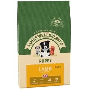James Wellbeloved Puppy Lamb & Rice - Various Sizes - DECEMBER SPECIAL OFFER - 21% OFF