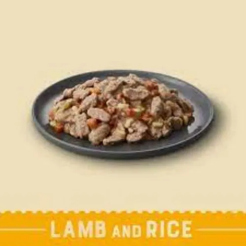 James Wellbeloved Senior Wet Dog Food Pouch with Lamb, Rice and Vegetables in Gravy 12 X 90g