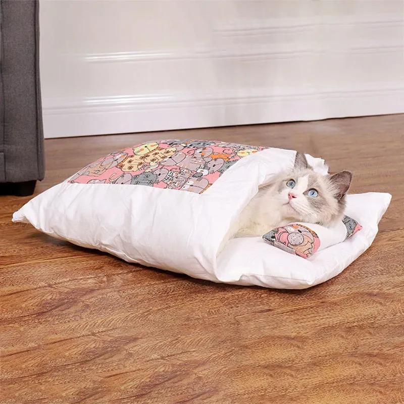 KOMAMY Movable Winter Warm Pet Bed