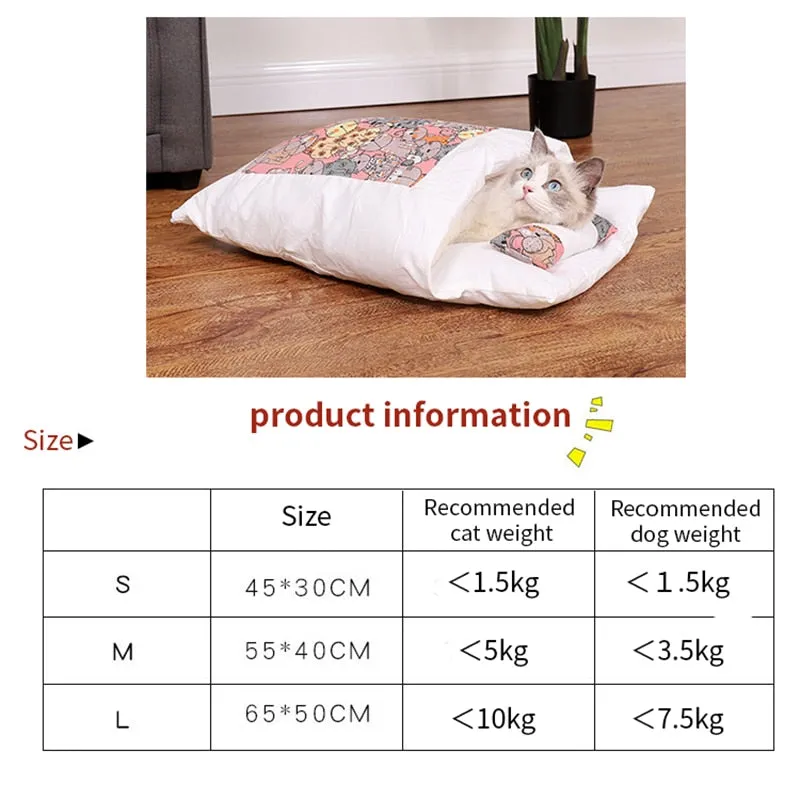 KOMAMY Movable Winter Warm Pet Bed