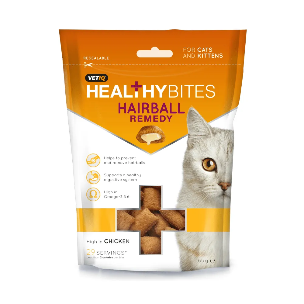 Mark and Chappell Healthy Bites Hairball Remedy Cat Treats