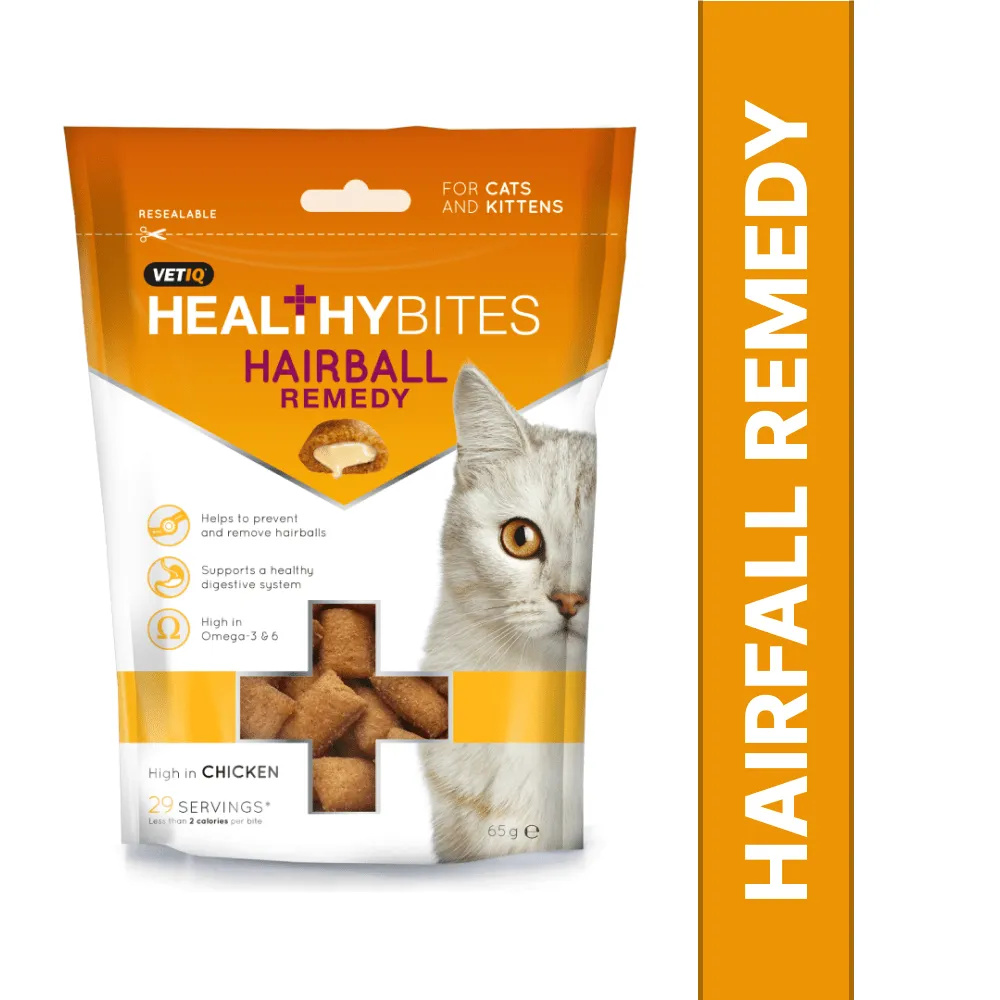 Mark and Chappell Healthy Bites Hairball Remedy Cat Treats