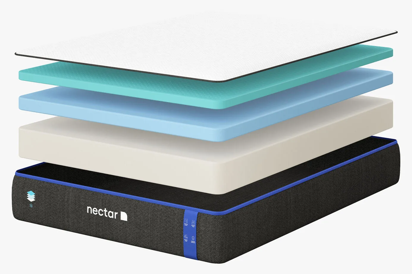 Nectar 4.0 12" Memory Foam Medium Firm Tight Top Twin XL Mattress