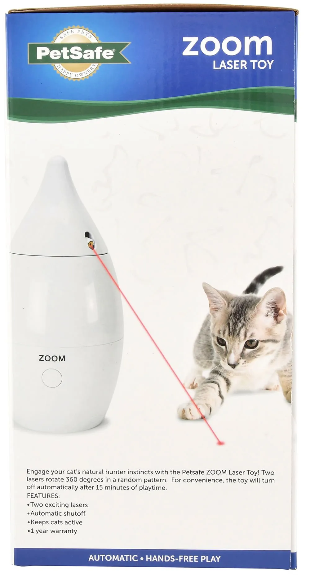 PetSafe Zoom Rotating Laser Cat Toy