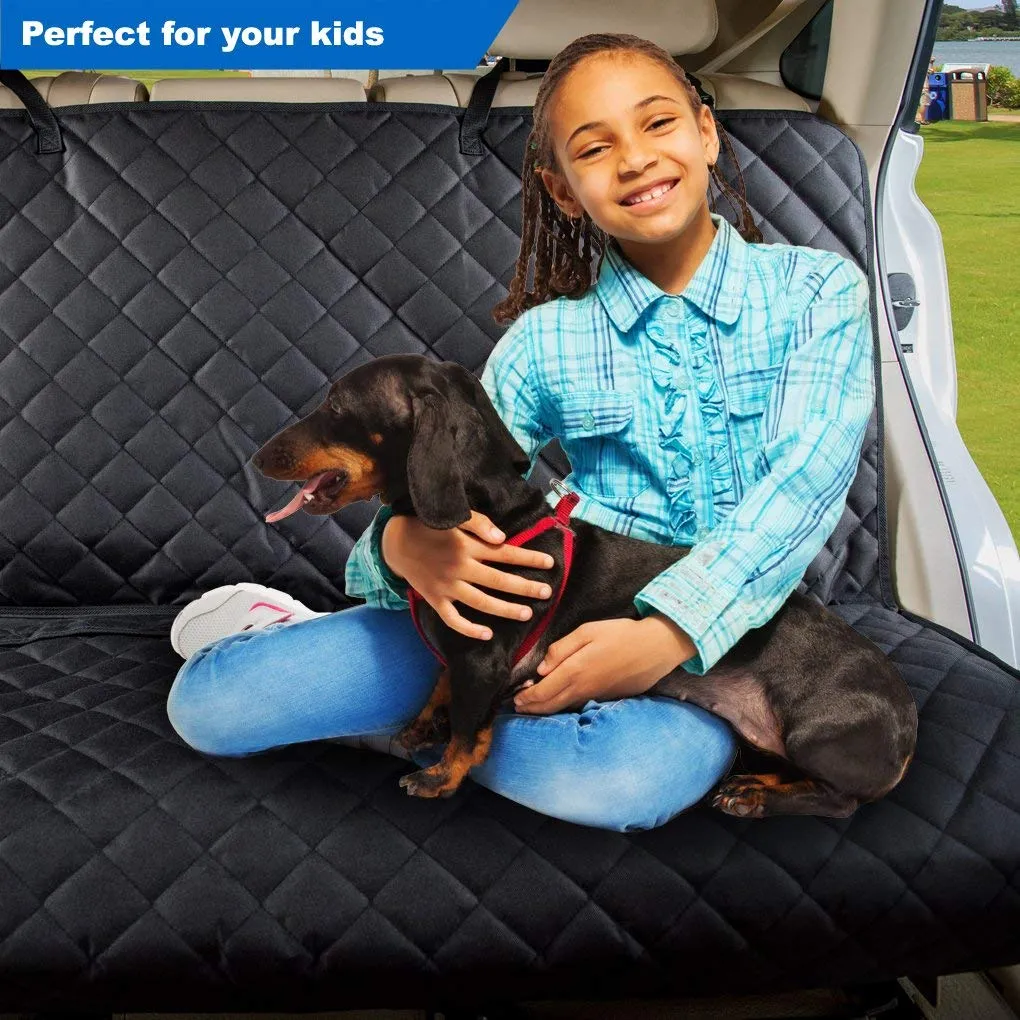 Pipers Pet Car Back Seat Cover Dog Cat Hammock Waterproof Protector Non Slip Mat