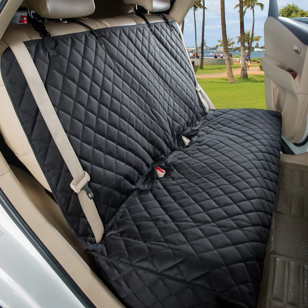 Pipers Pet Car Back Seat Cover Dog Cat Hammock Waterproof Protector Non Slip Mat