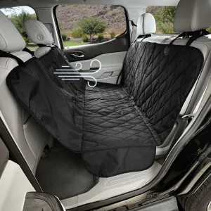 Rear Seat Cover for Fold Down Seats with Hammock Mesh Window