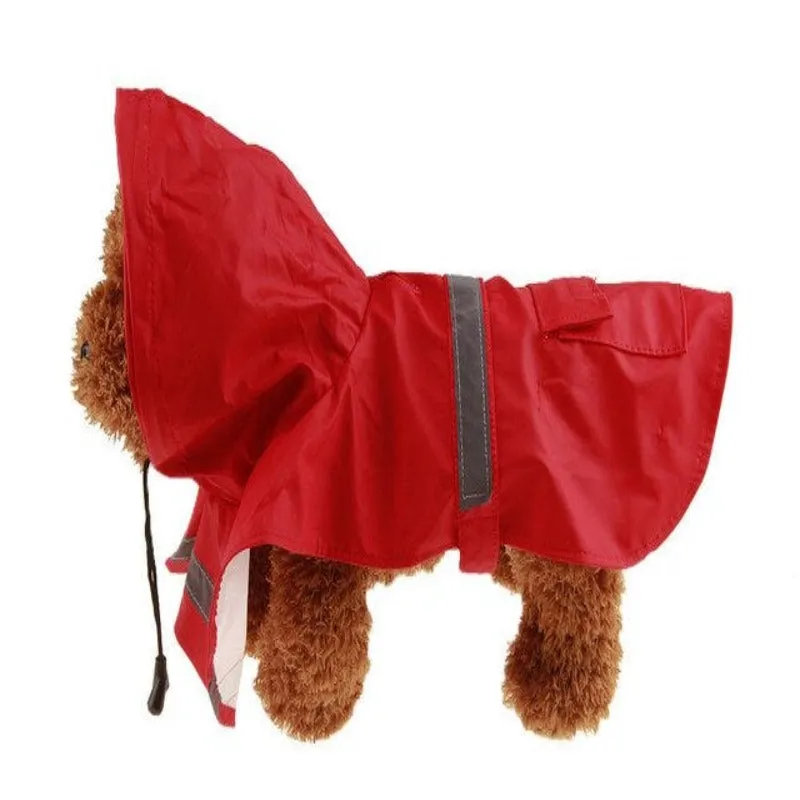 Small Large Dog Raincoat