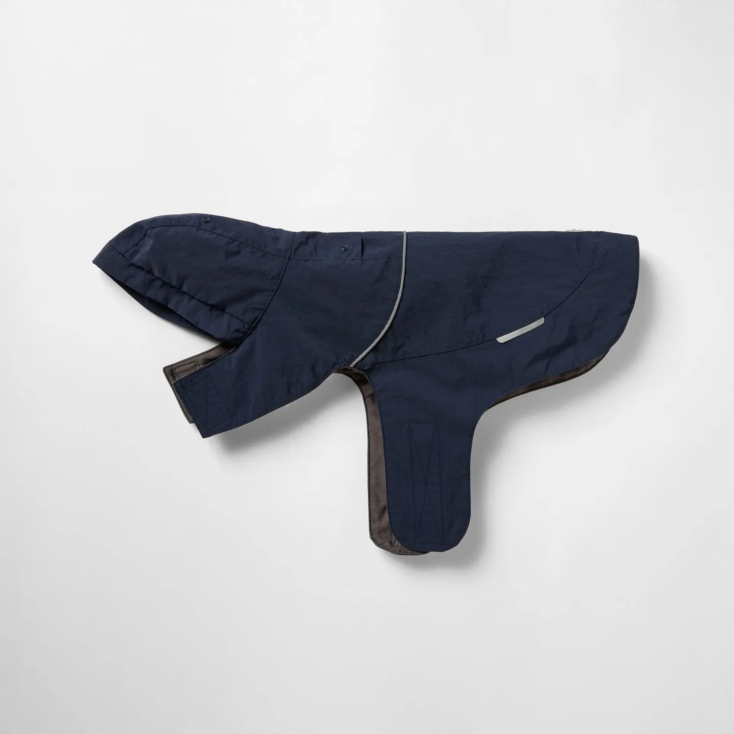 Snooza Wear – Rip-Stop Hooded Raincoat "Navy"