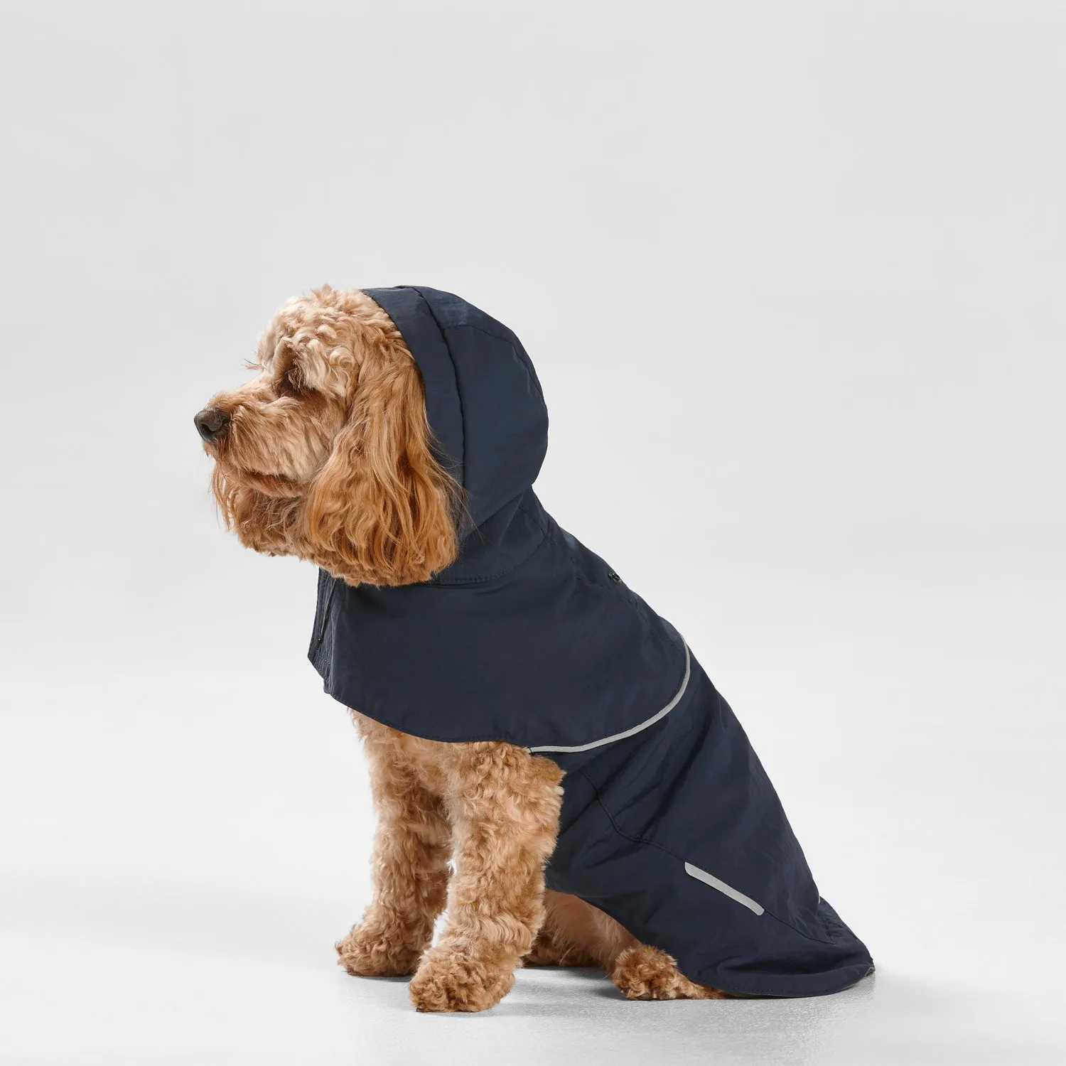Snooza Wear – Rip-Stop Hooded Raincoat "Navy"
