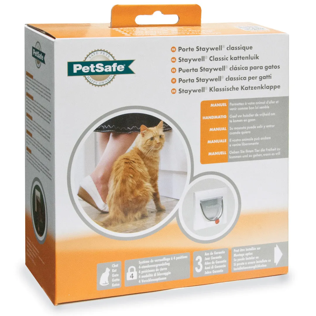 Staywell® Manual 4-Way Locking Classic Cat Flap