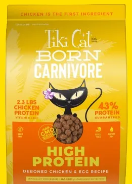 Tiki Cat Born Carnivore High Protein: Deboned Chicken & Egg Recipe
