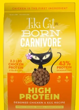 Tiki Cat Born Carnivore High Protein: Deboned Chicken & Egg Recipe