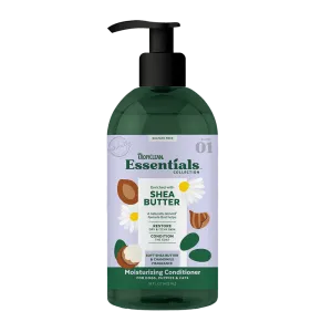 TropiClean Essentials Moisturizing Conditioner Shea Butter - Soft Shea Butter & Chamomile for Dogs 16oz