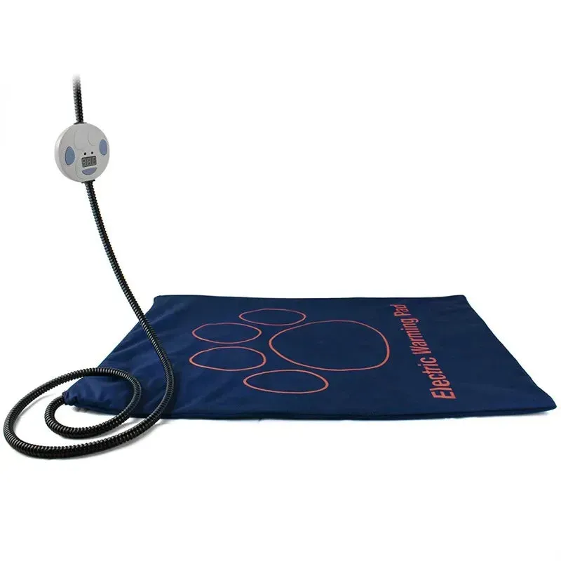 Ultimate Winter Comfort: Waterproof Adjustable Temperature Pet Heating Pad Blanket - 45×60cm Electric Warmer for Dogs and Cats, US/UK/EU Plug for Cozy Nights!