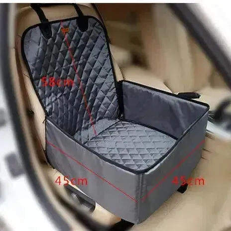 Waterproof Dog Car Seat Cover for Small Pets