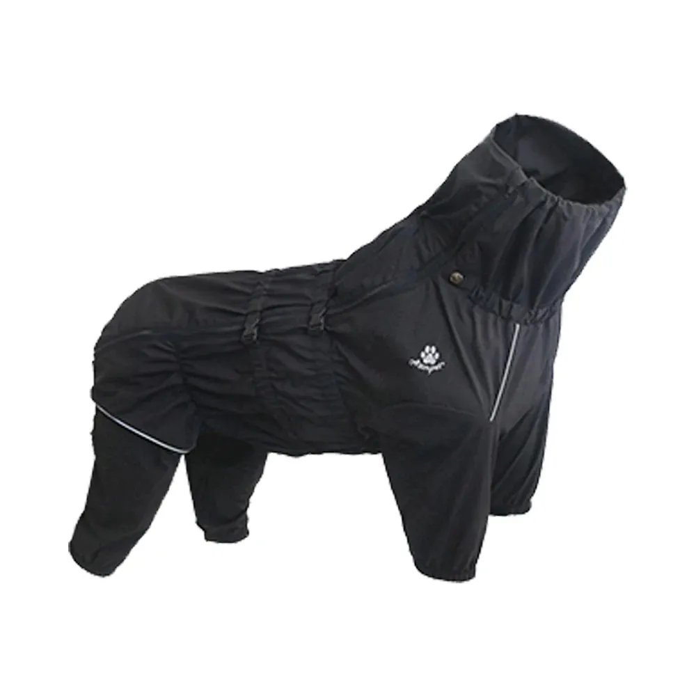 Waterproof Outdoor Warm Jacket Clothes Jumpsuit Reflective Raincoat For Medium Large Dogs