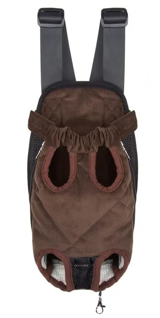 Waterproof Quilted Short Plush Dog Carrier