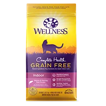 Wellness Grain Free Complete Health Indoor Salmon & Herring Dry Cat Food