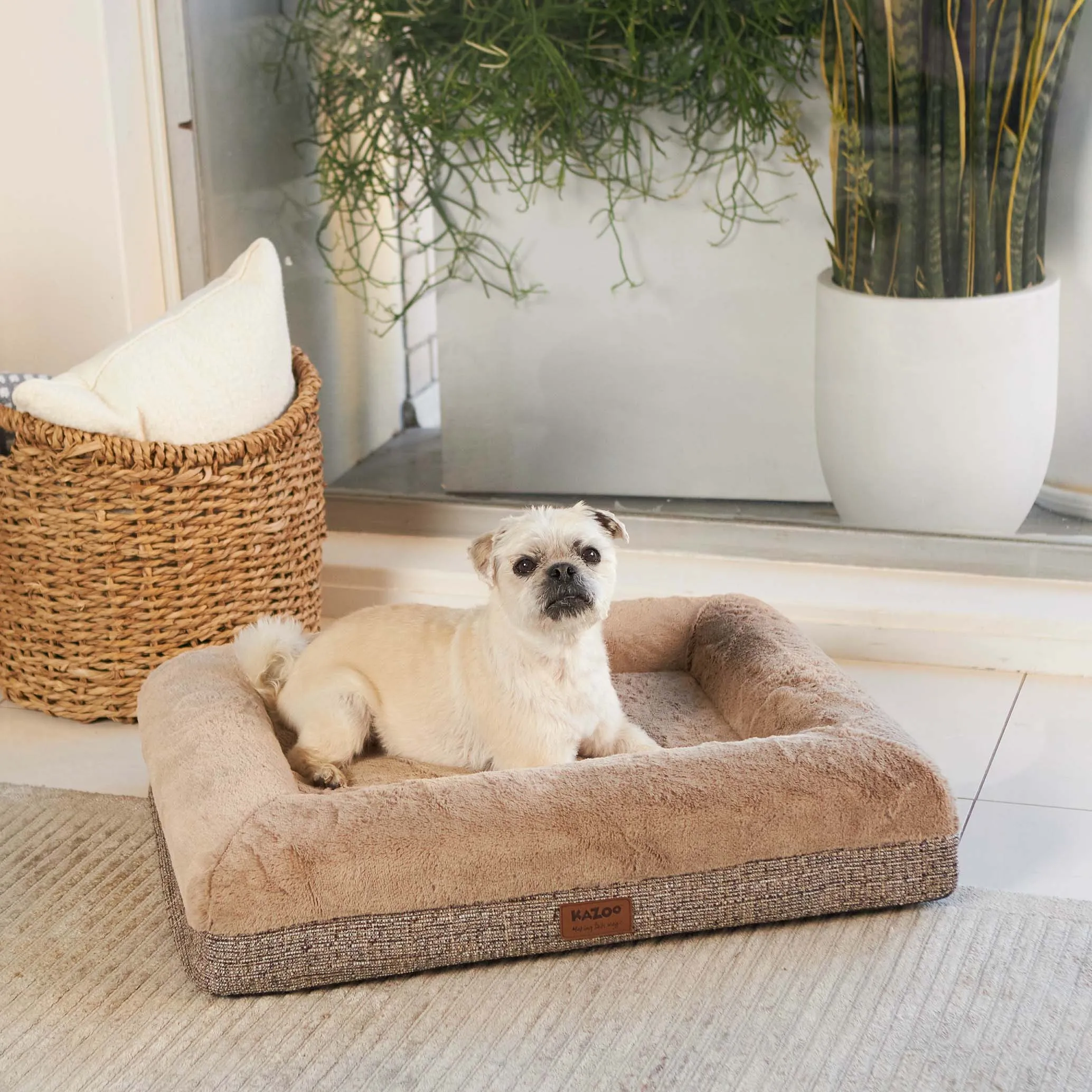 Wombat Dog Bed - Clay